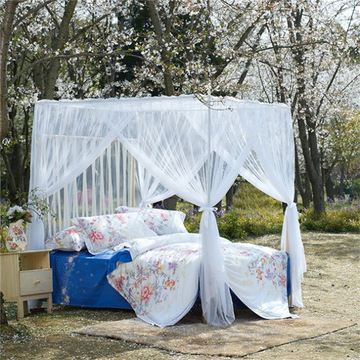 novo design quadrada guarda-chuva de jardim mosquiteiro tenda