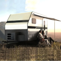 Caravane de caravanes de camping-car camping-car hors route