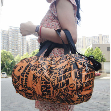 Printing Trendy Travel Gym Bags for Women