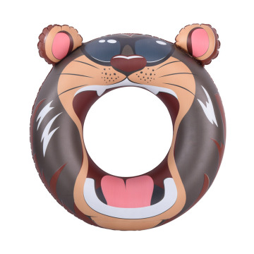 Lion Hippo Swim Ring Ring Kids надувной бассейн плавает