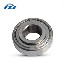 Square bore bearings for agricultural machine