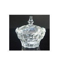 Tower Model Glass Candy Jar