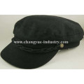 Customized plain cotton men captain sailor flat cap hat