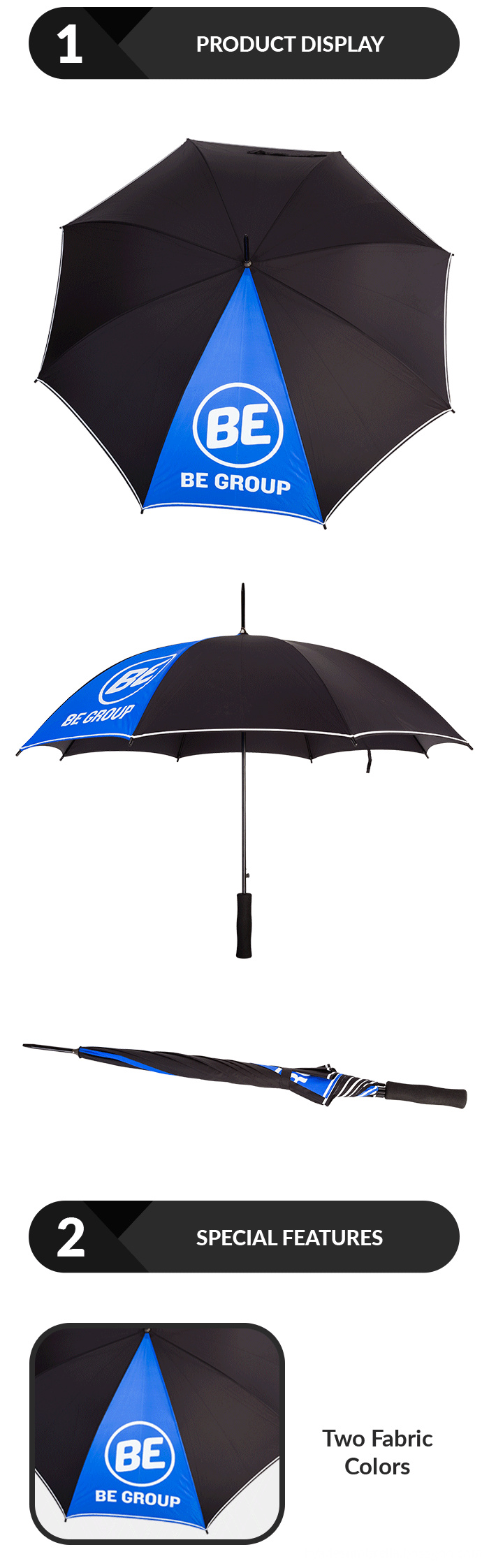 golf umbrella printing