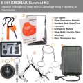 Risen professional earthquake disaster survival kit,outdoor survival gear tool