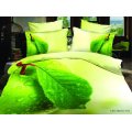 3D impreso poliester microfibra cama conjunto