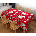 Popular Christmas style Waterproof tablecloth