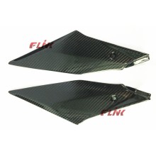 Piezas de fibra de carbono de la motocicleta Panel lateral del tanque para YAMAHA R1 2015