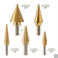 HSS straight flute Cobalt Step Drill Bit