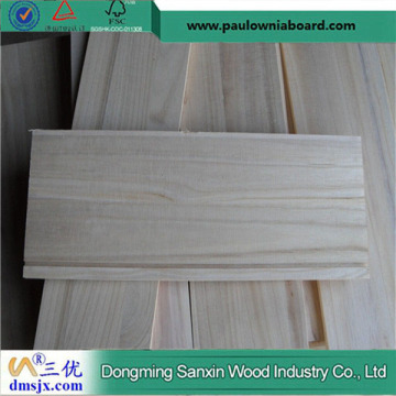 Natural Color Grooved Paulownia Panel for Drawer Sides