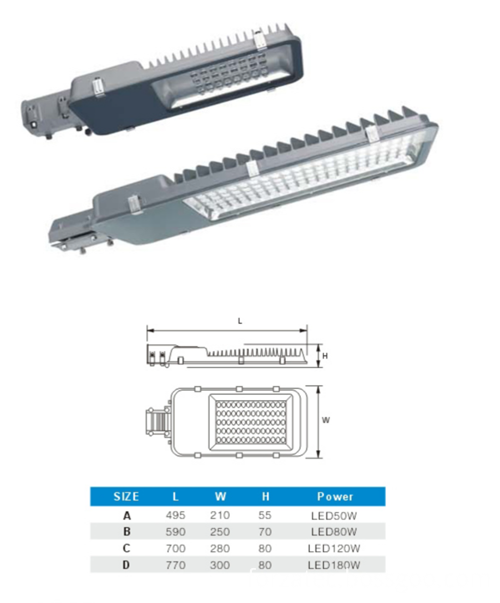 hi-power solar street LED light