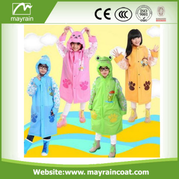 Pvc Rainwear Long Raincoat Children Rainsuit