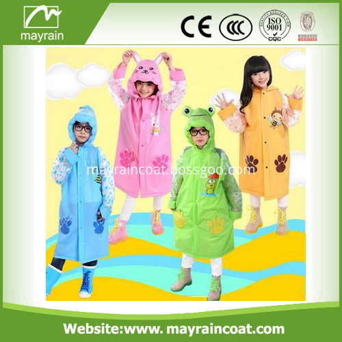 Pvc Children Rainsuit