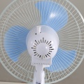 Super quiet household solar rechargeable fan