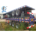 3 axles 20'/40' Flatbed Container  Semi Trailer