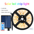 Solar Powered LED Strip Light for Garden Lawn