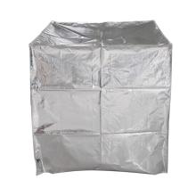 Moisture Proof Waterproof Silver Metallic Foil Pallet Cover
