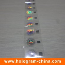 Waschen Aluminium Hologramm Heißprägefolie