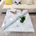 Marble Texture Glass Set of Coffee Table