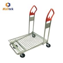 4 wheels Warehouse logistics metal furniture trolley