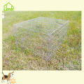 Galvanized Folding Animal Cage