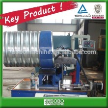 Corrugated steel pipe making machine