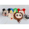 Cute Cartoon Microfiber Cushion Microfiber Blanket