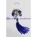 Handmade Multicolor Evil Eye Beads Keychain