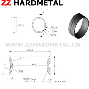 Crownded Polishing Cemented Carbide Wire Cable Guide