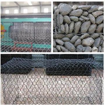 Gabiones galvanizados de malla de alambre neto Gabions