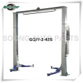 2-post Gantry Lift Gqjy-2-42b [iso;ce] Car Lift 4000kg Clear Floor 2 Post Auto/car Lift Double Safety Locks