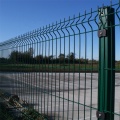 Panel de valla de malla de alambre soldado curvado