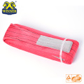 Polyester Flat Eye and Eye Webbing Sling With Capacity Stripe