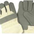 Gants de sécurité en cuir marron à chaud Gants de sécurité