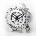 Silver Gear Table Clock Kids Clock