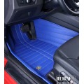 Car Carpet 3D with Leatherette 5-Layer in Strips Embroidery