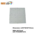 DMX RGB LED-Panel leuchtet Musik aktiviert