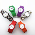 Children&#39;s Small Slap Watch Crianças Sport Quartz Adolescente Assista Jelly Novel Watches