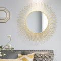 Modern Metal Mirrors Wall Home Decor