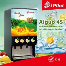 Distributeur automatique de jus de fruits concentrés et chauds
