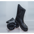 Leather Upper Injection Construction Pu Intsole Safety Boots