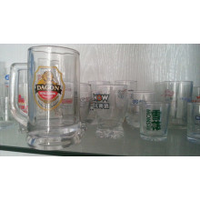 Print Drinking Ware Advertising Verres en verre Verrerie Kb-Hn0598