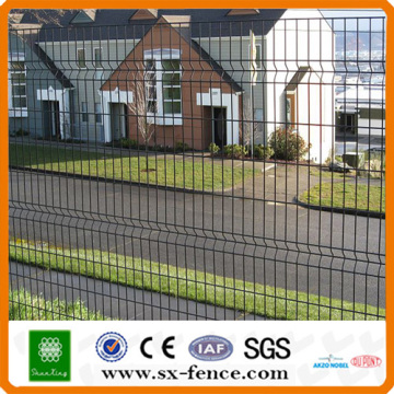 Iron welded wire mesh fence panel