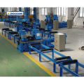 High Efficiency T H Beam Flange Straightening Machine