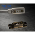 2pin Pogo Pin conector magnético com cabo USB