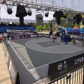 Material de pisos de cancha de baloncesto 3x3