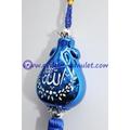 Beautiful Vase-shaped Car Hanging Ornament Pendant with Allah and Mohammad