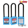 76mm Plastic Long Shackle Safety Padlock