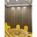 Sound insulation operable wall partition for hall