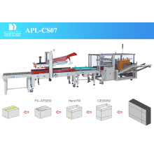 2015 Brother Apl-CS07 Ligne d&#39;emballage automatique en carton